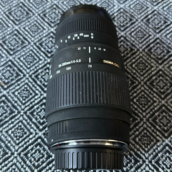 Sigma DG 70-300mm lenses